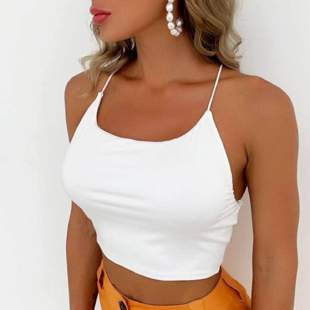 Joyfunear Cross Back Cami Top